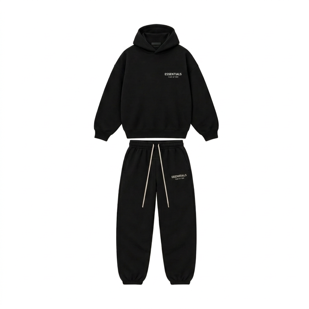FOG Essentials Tracksuit Black (FW24) - XS