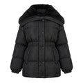 Moncler Brasseurs Fur Collar Down Jacket