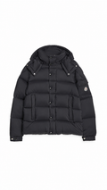 Moncler Vezere Hooded Down Jacket - Black