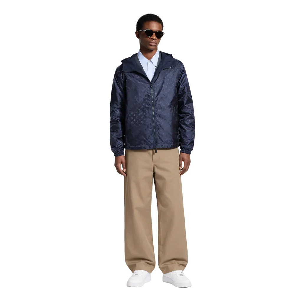 Louis Vuitton Navy Reversible Windbreaker