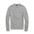 Ralph Lauren Grey Cable Knit Jumper