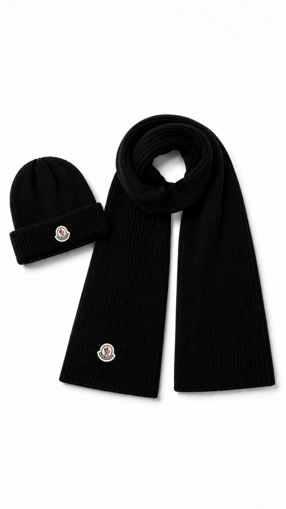 Moncler Hat & Scarf Set