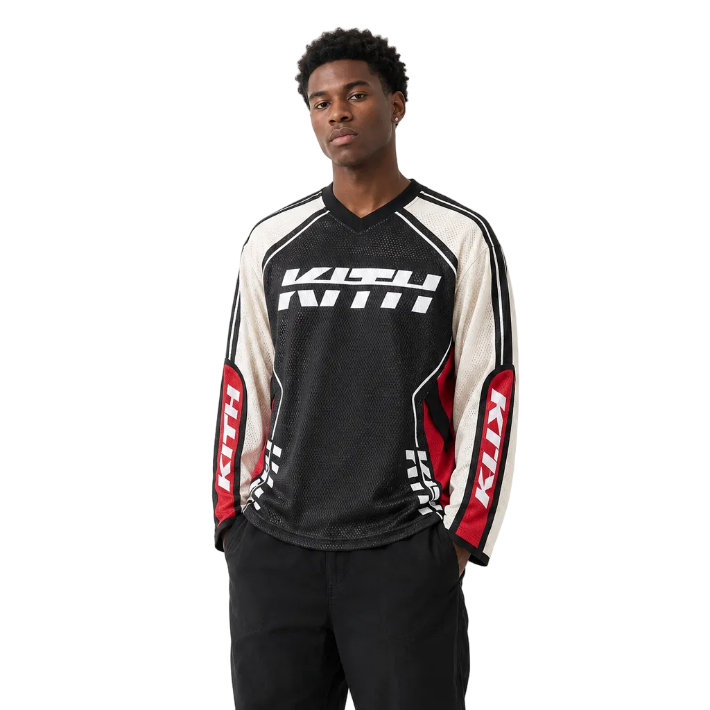 Kith Moto Mesh Long Sleeve Donovan Tee