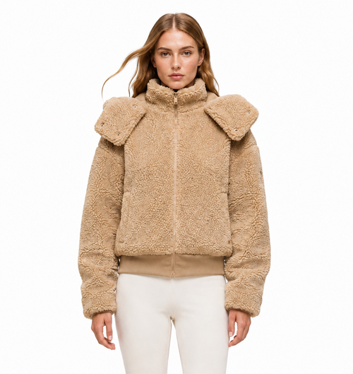 ALO Foxy Sherpa Jacket - Beige