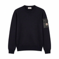 Moncler Navy Blue Wool Jumper