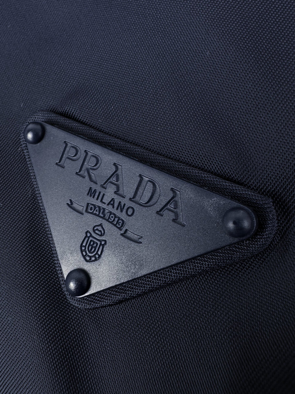 Prada Re-Nylon Baltic Blue  Rain Jacket - Small