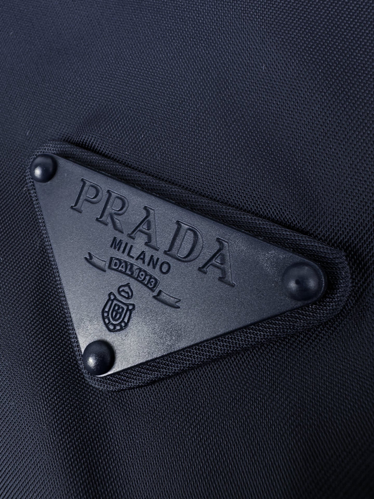 Prada Re-Nylon Baltic Blue  Rain Jacket - Small