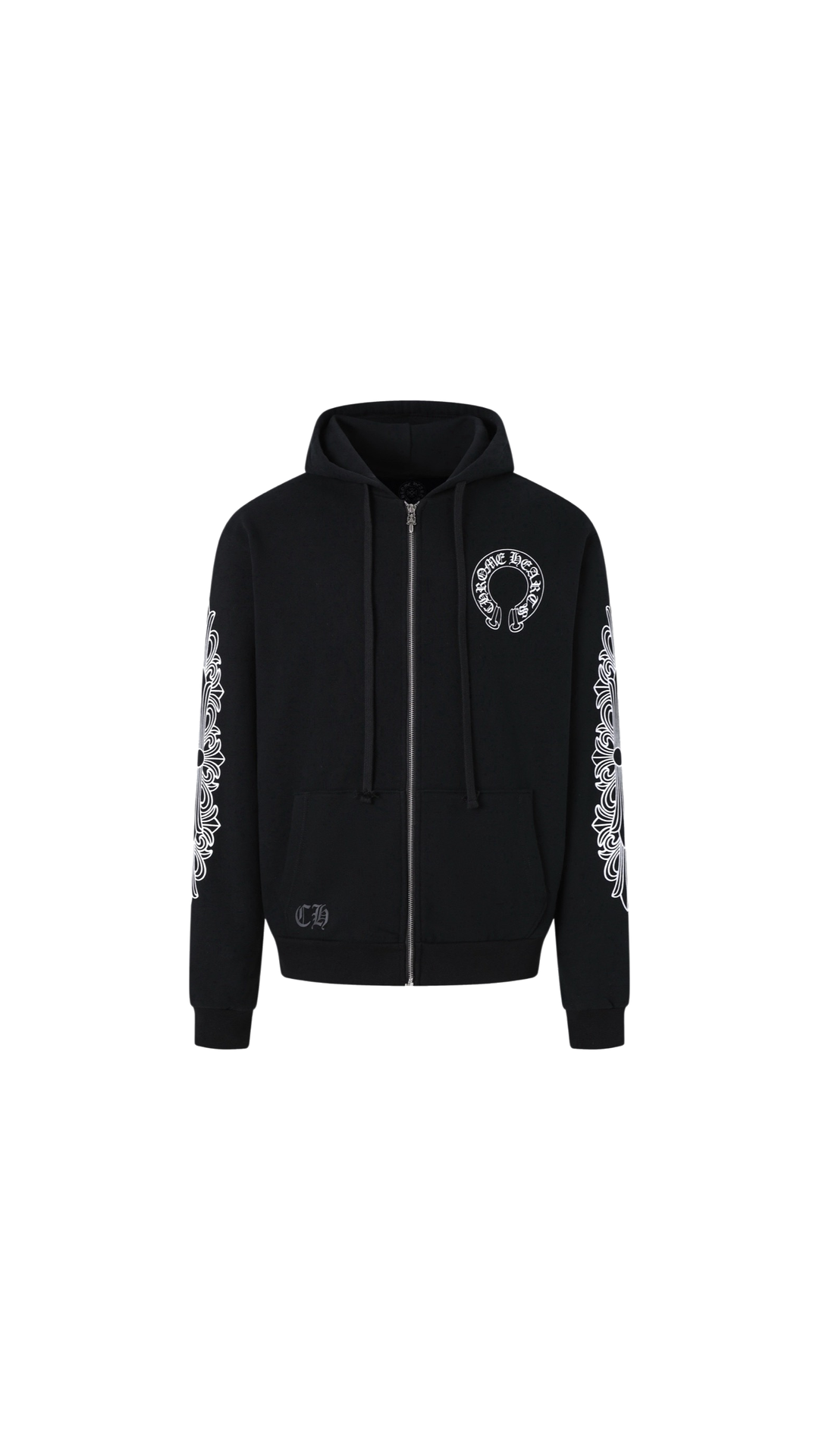 Chrome Hearts Horseshoe Zip Up Hoodie