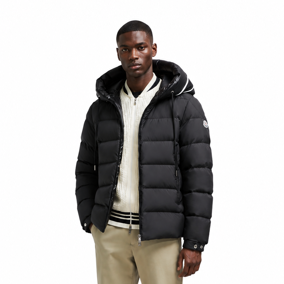 Moncler Cardere Hooded Down Jacket