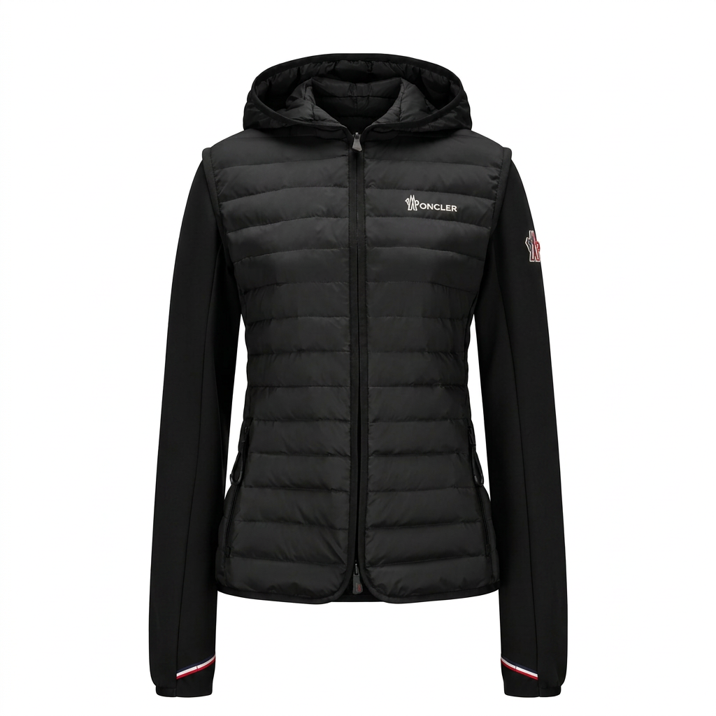 Moncler Grenoble Womens Padded Zip Up - Medium