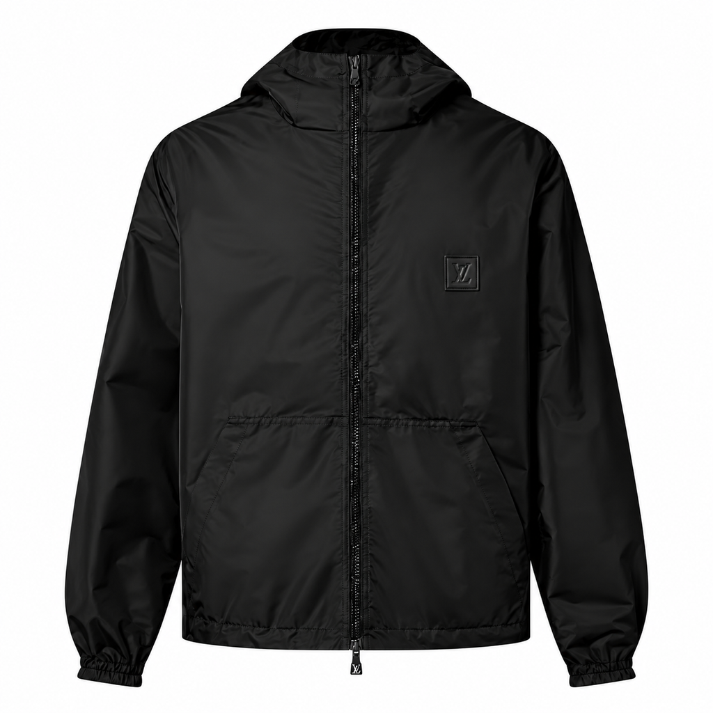 Louis Vuitton Reversible Black Windbreaker