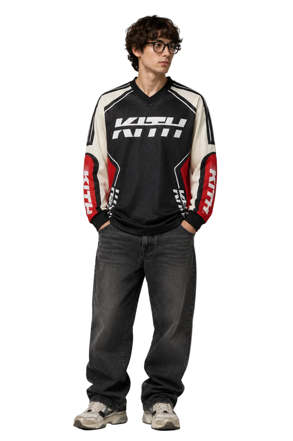 Kith Moto Mesh Long Sleeve Donovan Tee / Pre-order