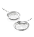 Ninja EverClad Stainless Steel 2-Piece Frying Pan Set