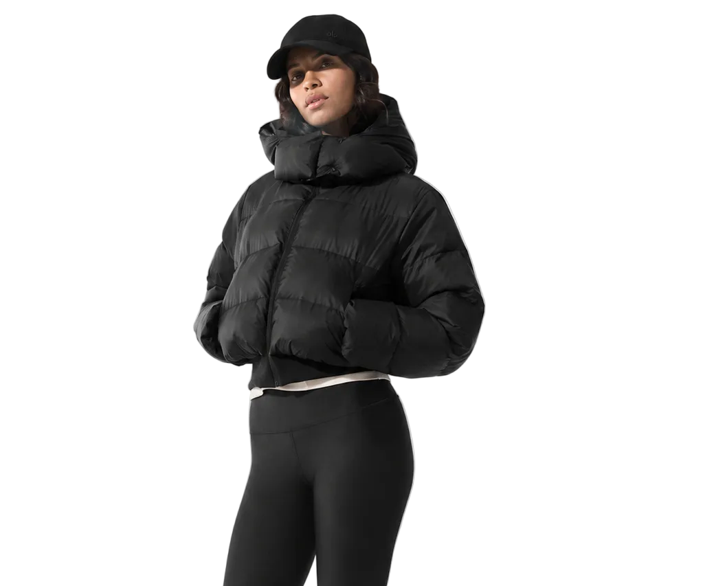ALO Foxy Puffer Jacket - Black